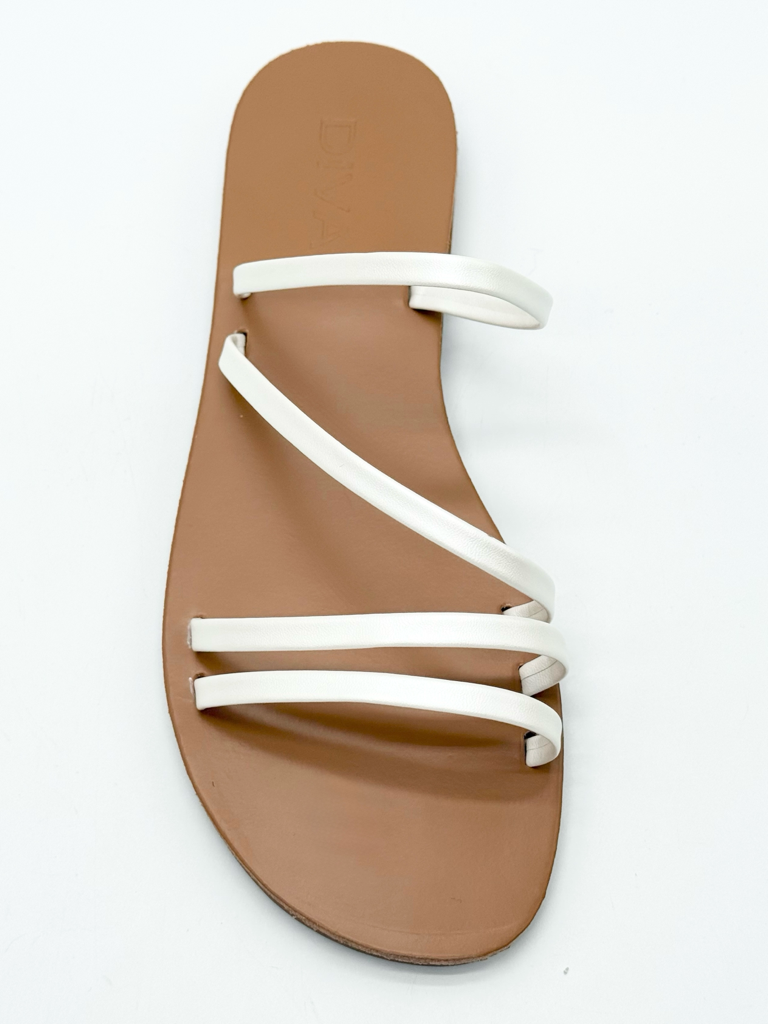 Sandali diva collection roanne |Colore:Bianco