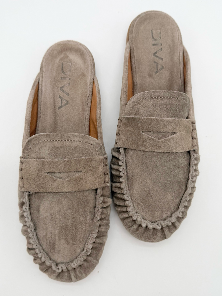 Mocassini mules diva collection nl70|Colore:Tortora