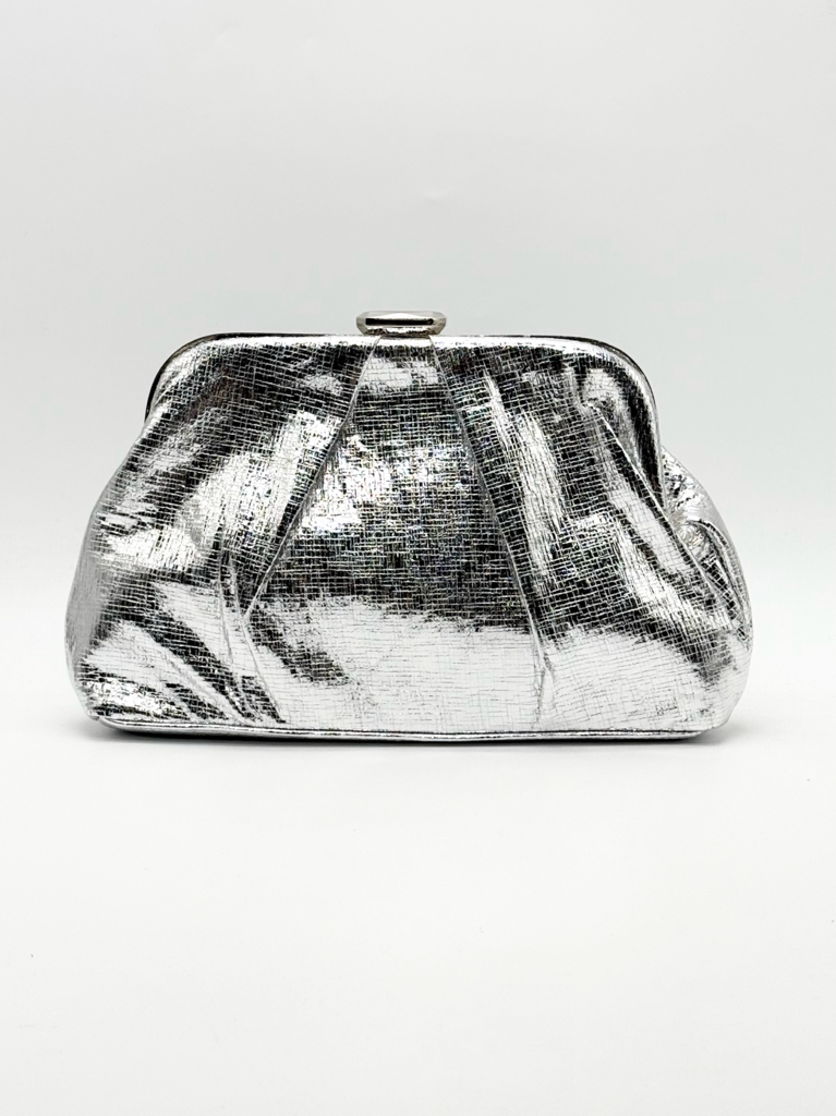 Borsa laminata 0019|Colore:Argento