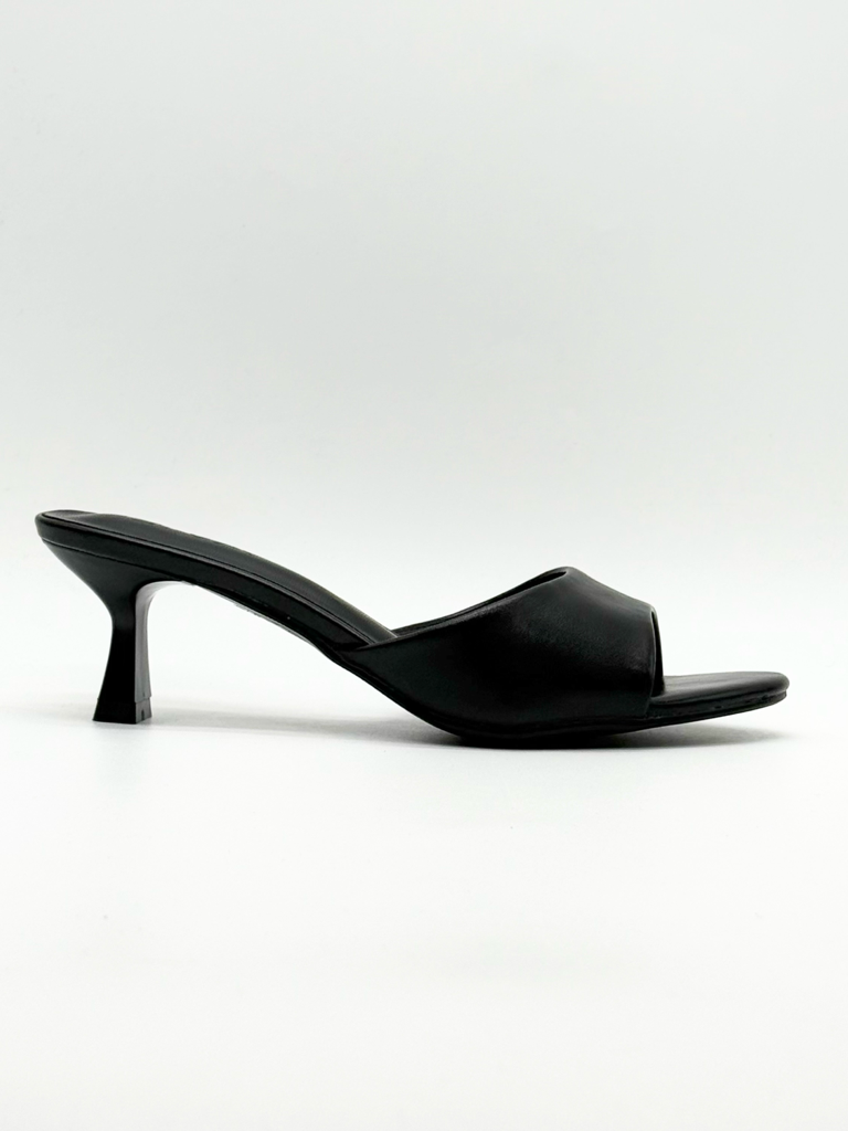 Sandali mules diva collection tampon|Colore:Nero