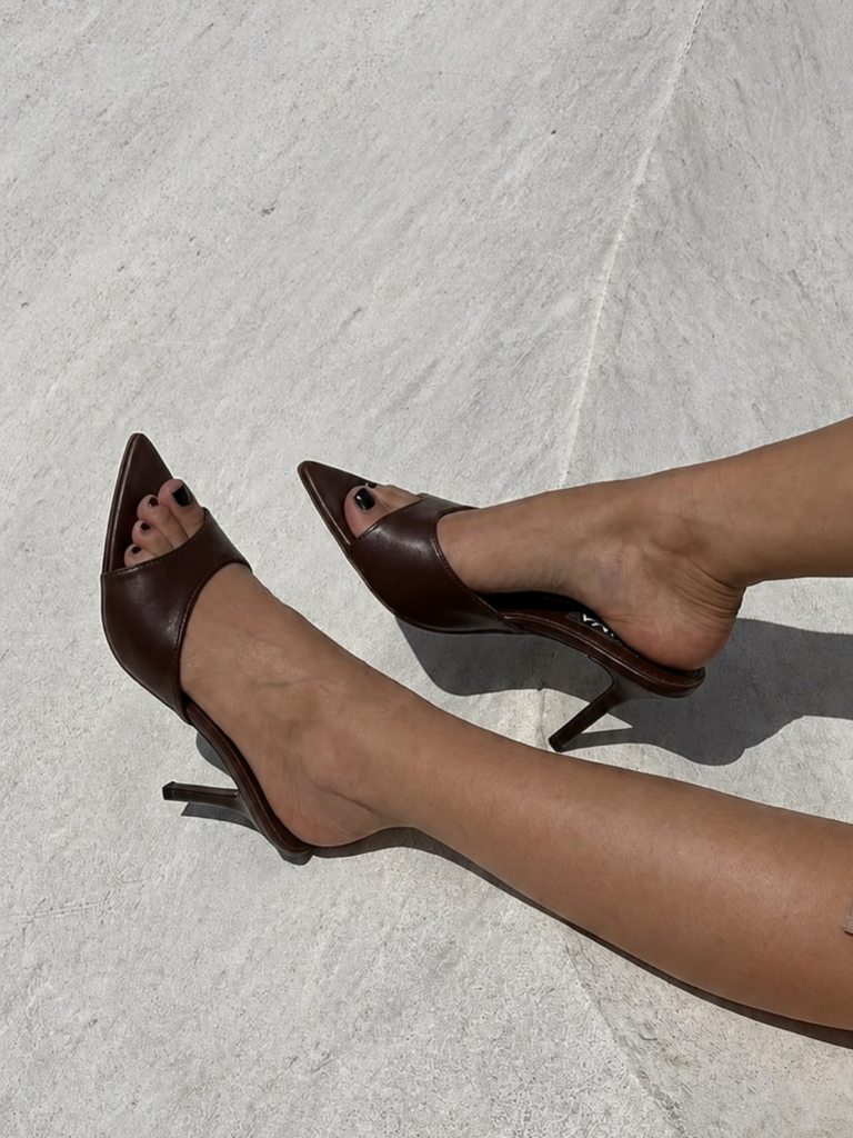 Sandali mules diva collection 8338-11|Colore:Marrone
