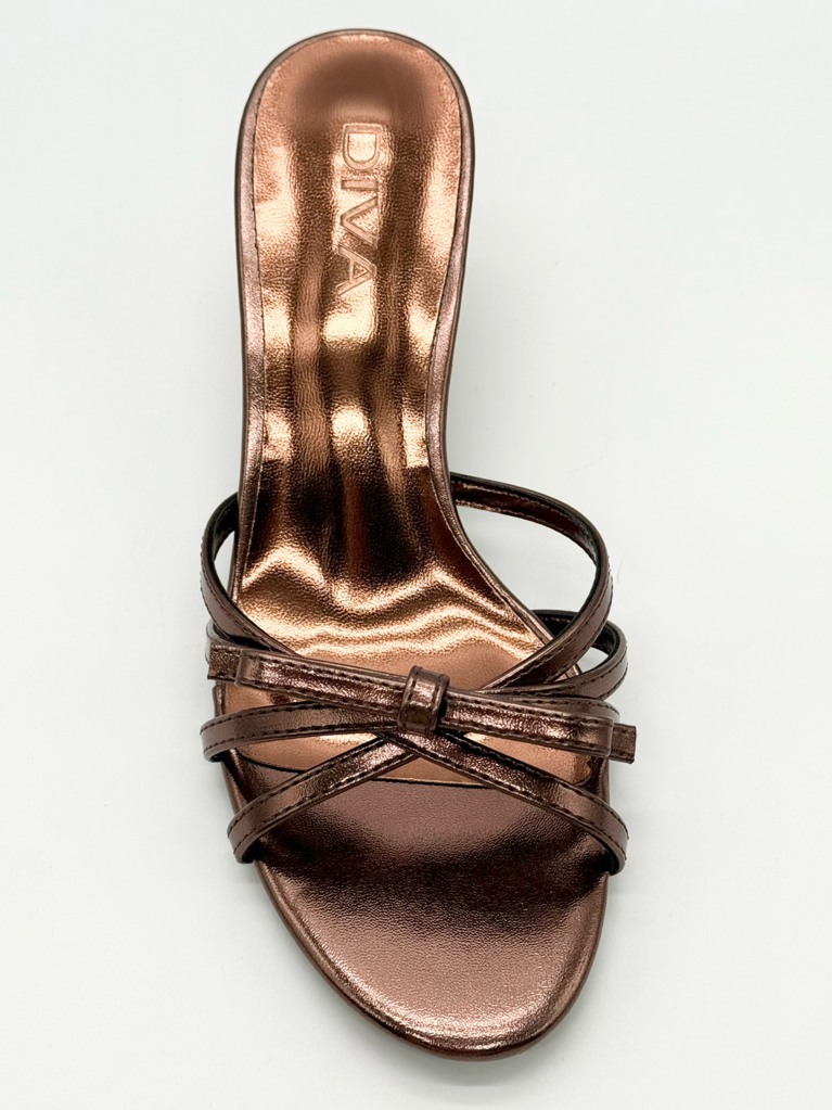 sandali mules diva collection tolosa|Colore:Bronzo