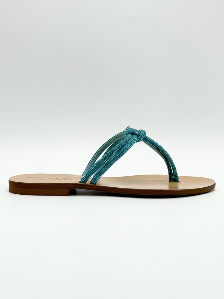 sandali diva collection ponza |Colore:Azzurro