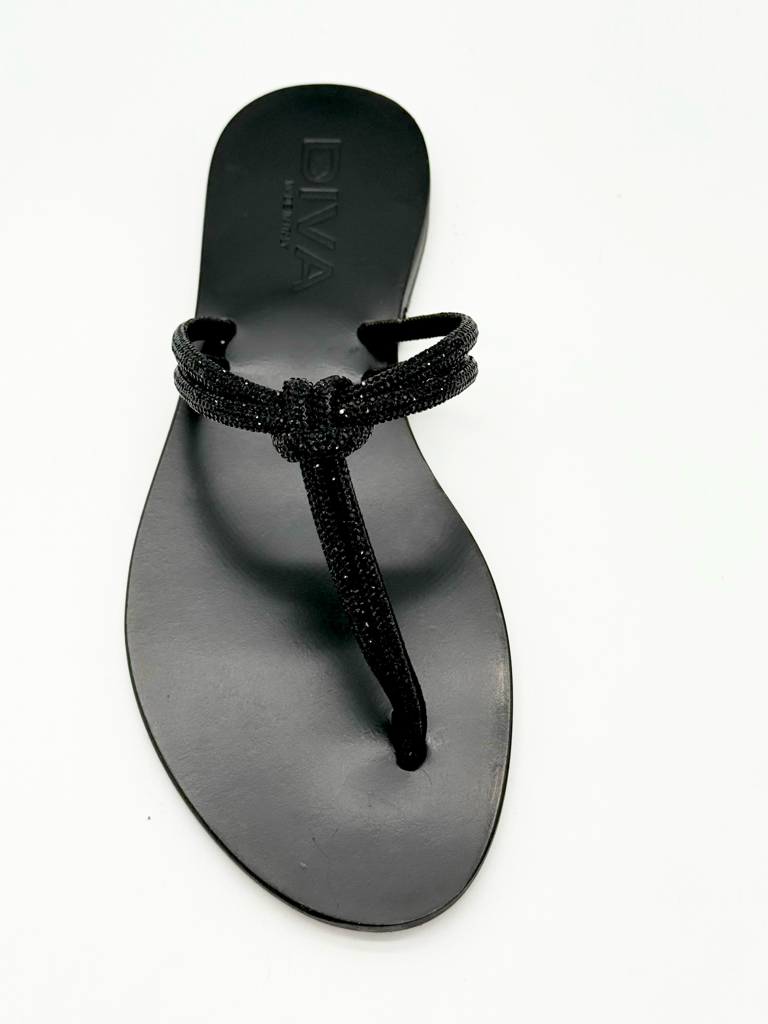 sandali diva collection ponza |Colore:Nero
