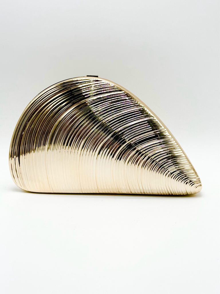 Pochette conchiglia AST20582|Colore:Oro