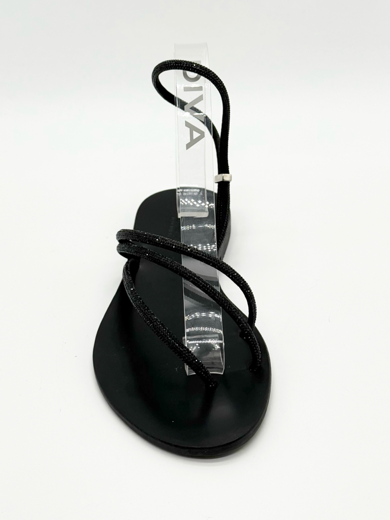 Sandali diva collection alicudi |Colore:Nero
