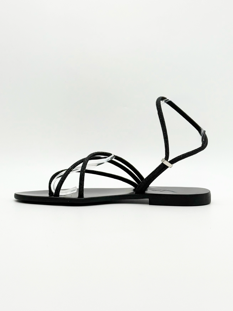 Sandali diva collection alicudi |Colore:Nero