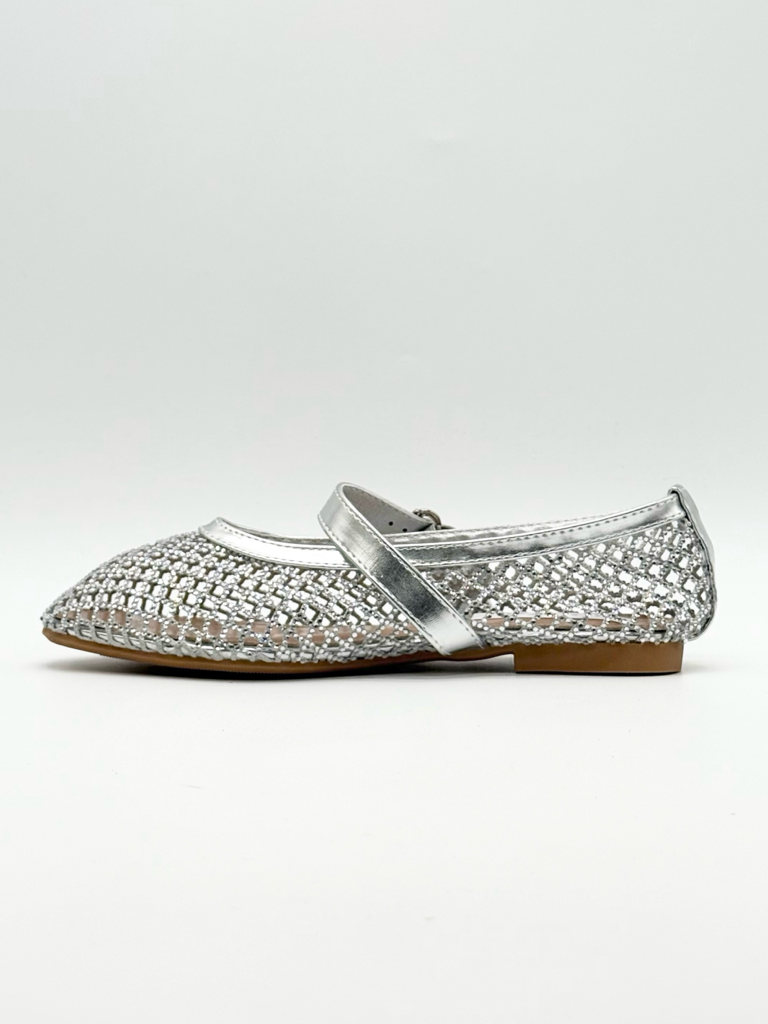 Ballerine mesh strech diva collection h1105|Colore:Argento