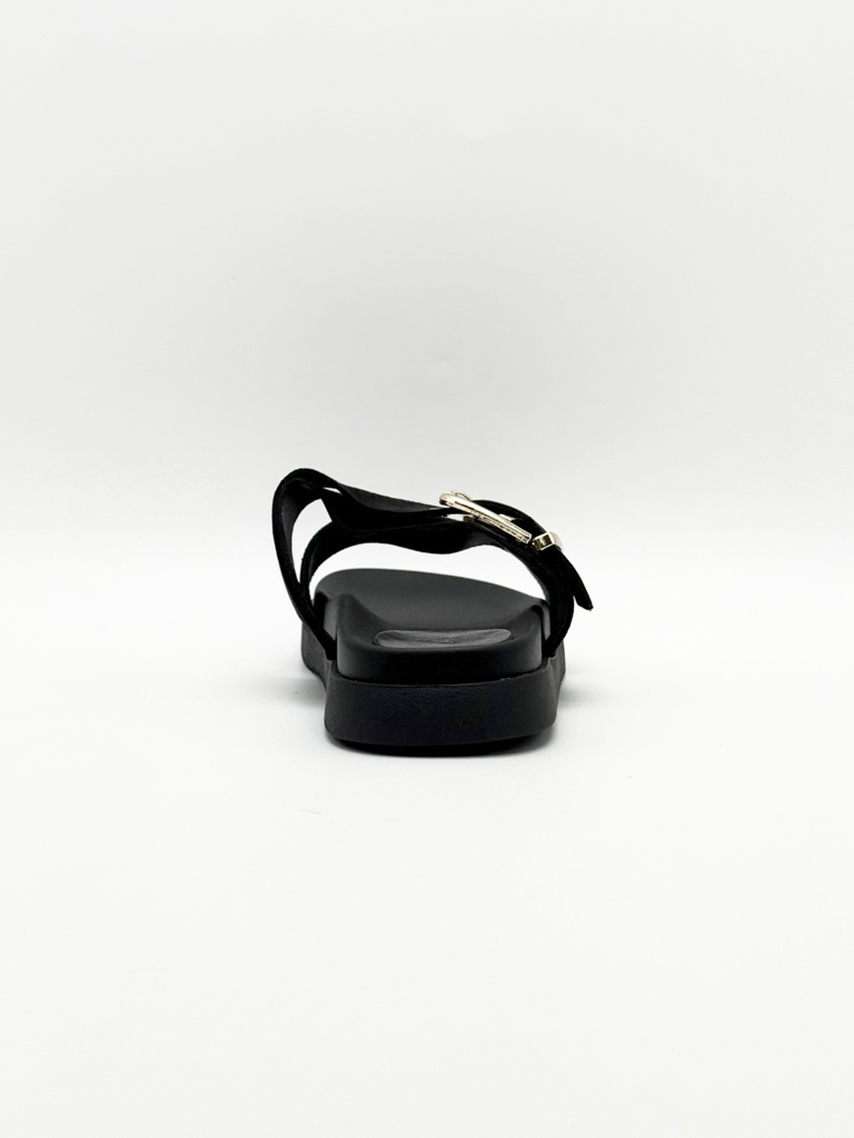 Sandali doppia fascia diva collection p25002|Colore:Nero