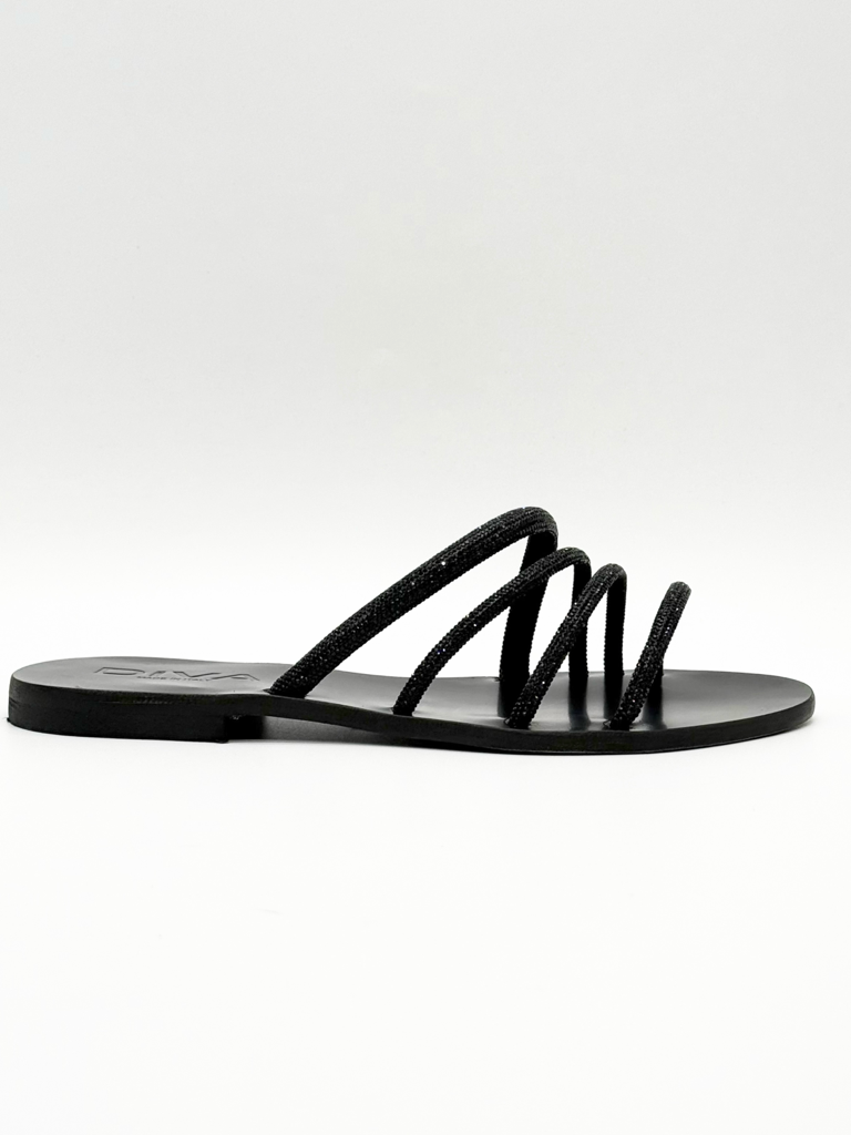 Sandali diva collection ventotene|Colore:Nero