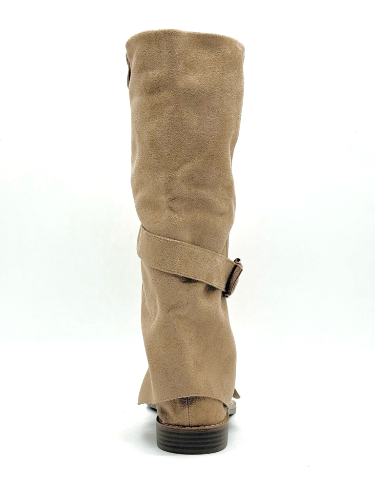 Sandali gambale alto diva collection om245-25|Colore:Beige