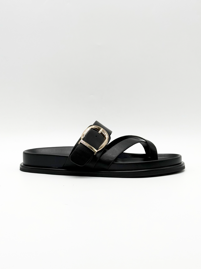 Sandali infradito diva collection om206-25|Colore:Nero