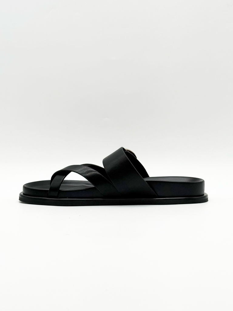 Sandali infradito diva collection om206-25|Colore:Nero