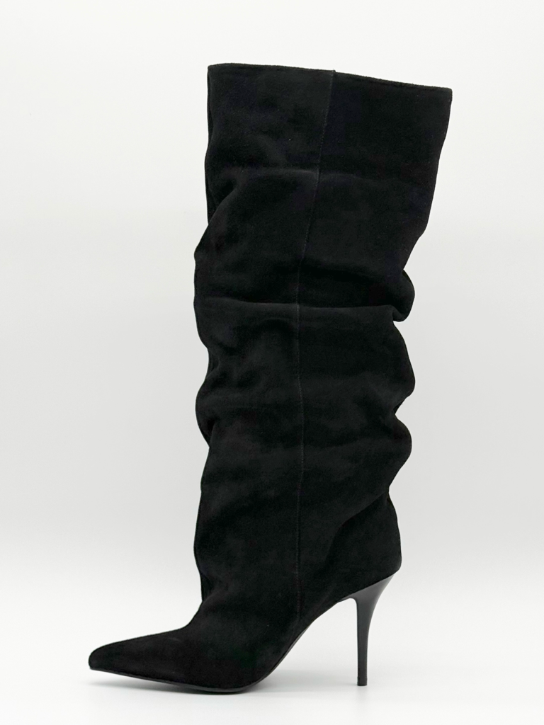 Stivali vera pelle diva collection vp1506|Colore:Nero