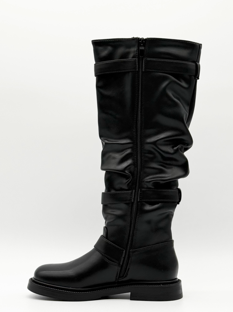 Stivali fibbie diva collection 2318|Colore:Nero