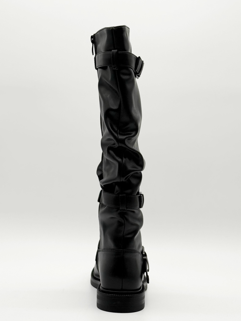 Stivali fibbie diva collection 2318|Colore:Nero