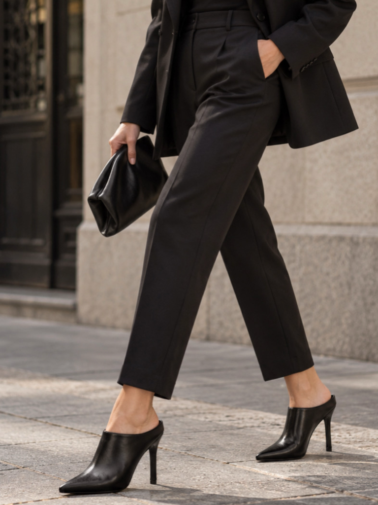 Decolletè mules diva collection bot0510|Colore:Nero