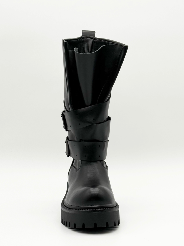 Stivali fibbie diva collection 9916|Colore:Nero
