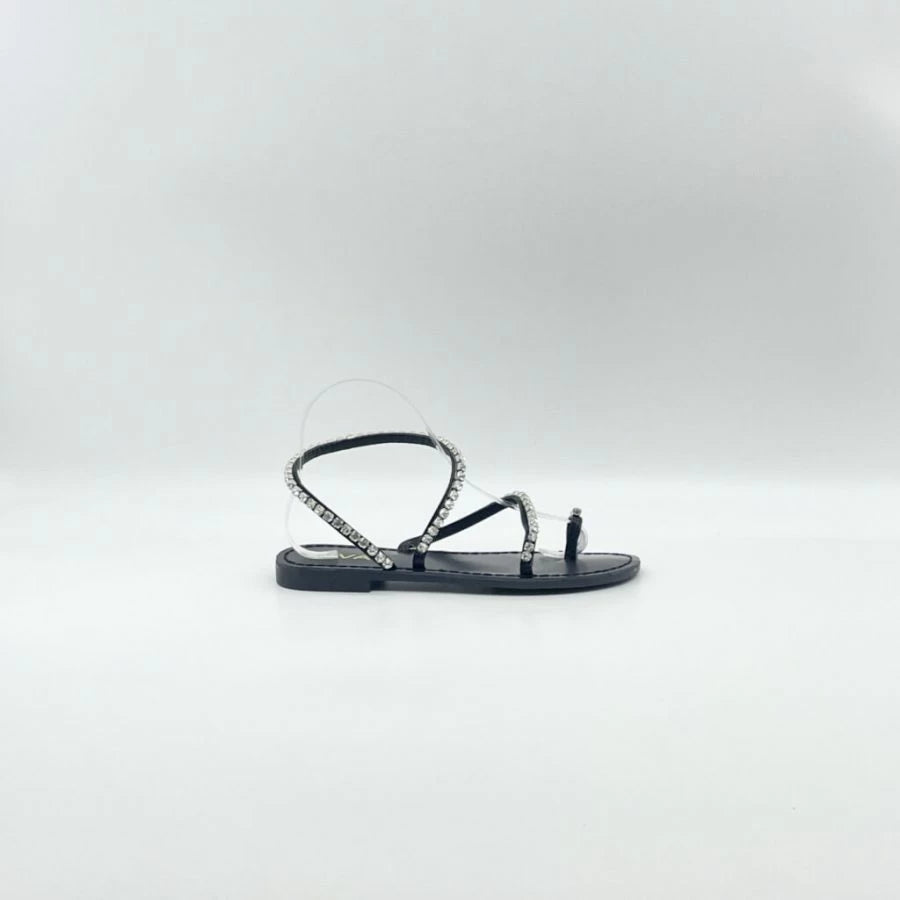 Sandali fascette strass Sb2023-4