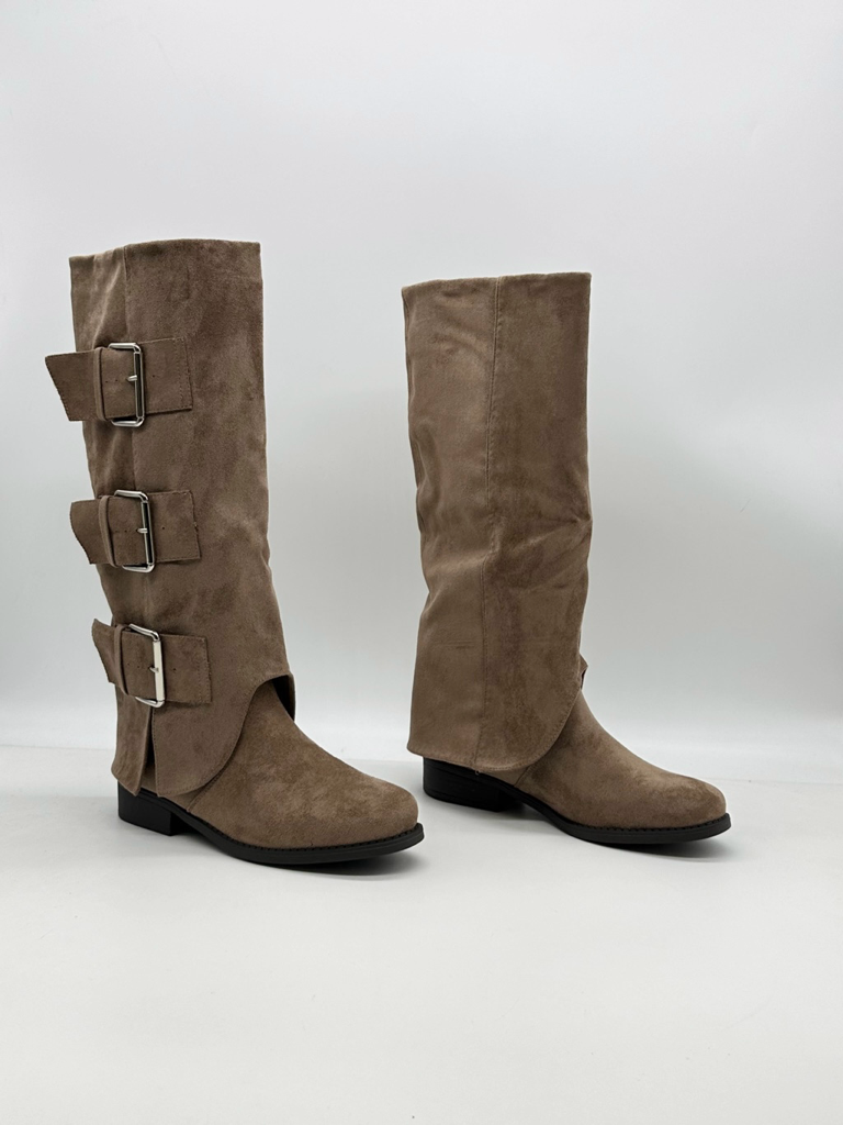 Stivali fibbie laterali ch2356