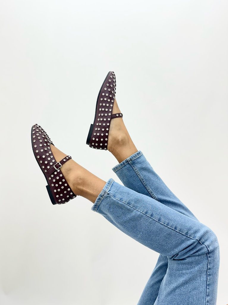 Ballerine applicazione pietre H90