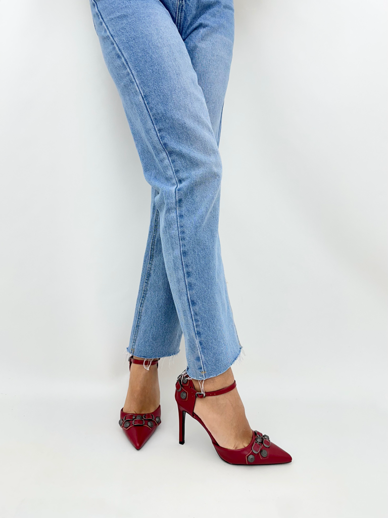Decolleté borchie 22-329