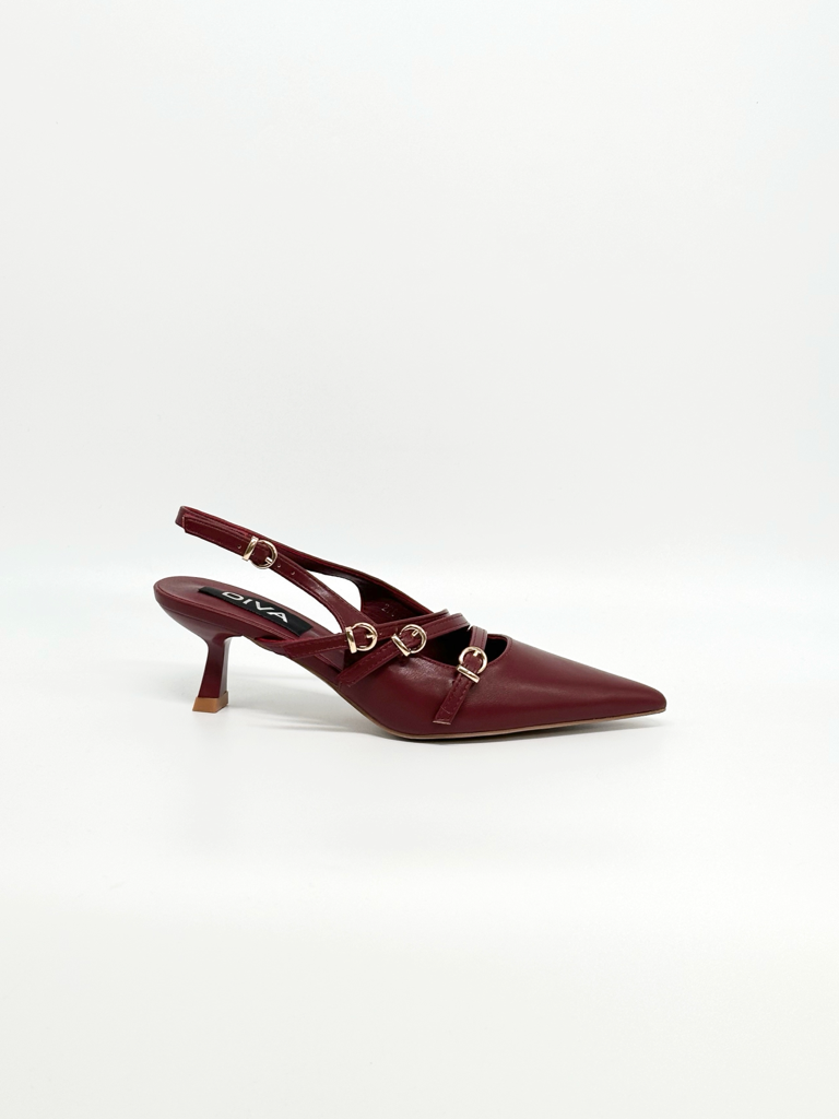 Decolletè slingback straps 2761cw