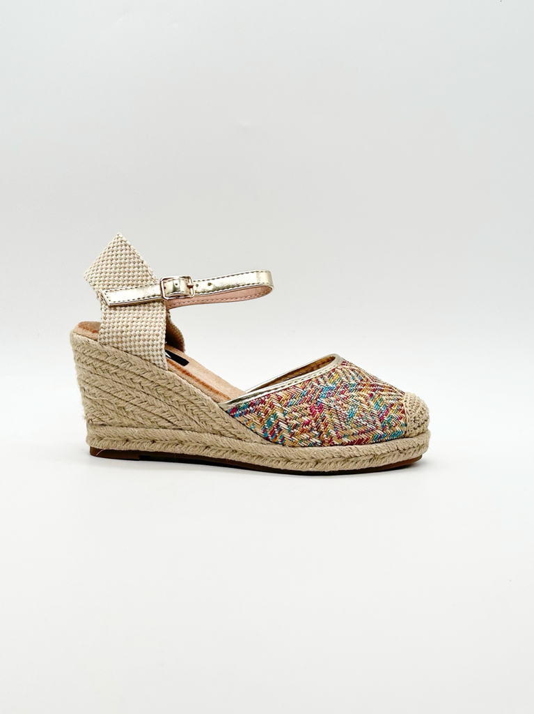 Mehrfarbige Espadrilles vb51392