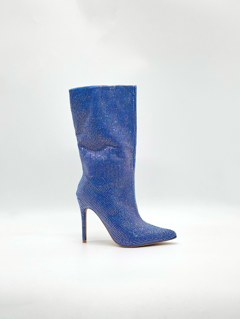 Rhinestone Boots W6-X9375-1