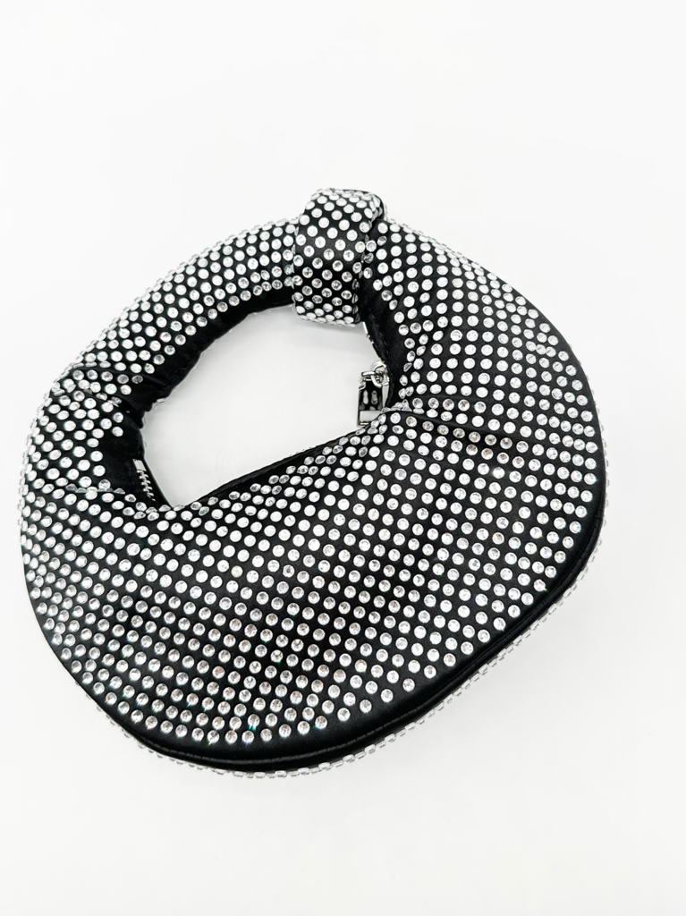Borsa a mano strass 666
