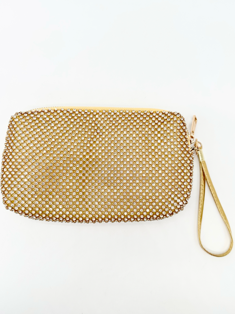Pochette strass v050