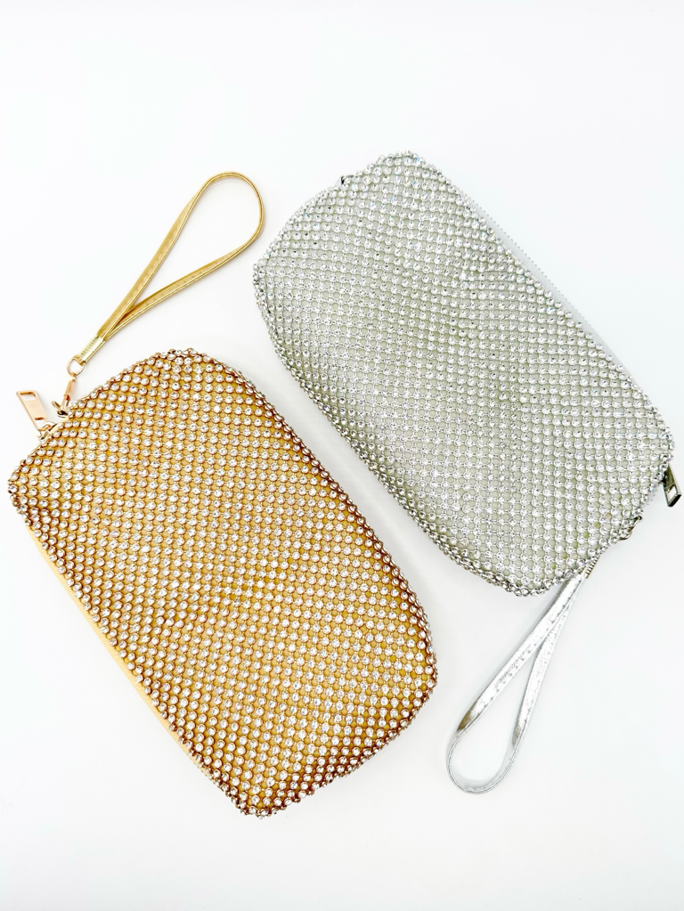 Pochette strass v050