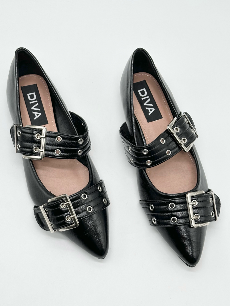 Ballerine fibbie j99