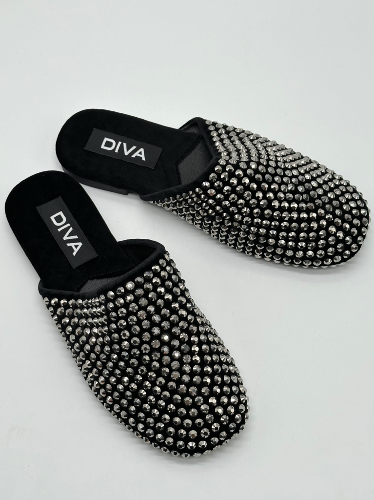 Mules strass 9730