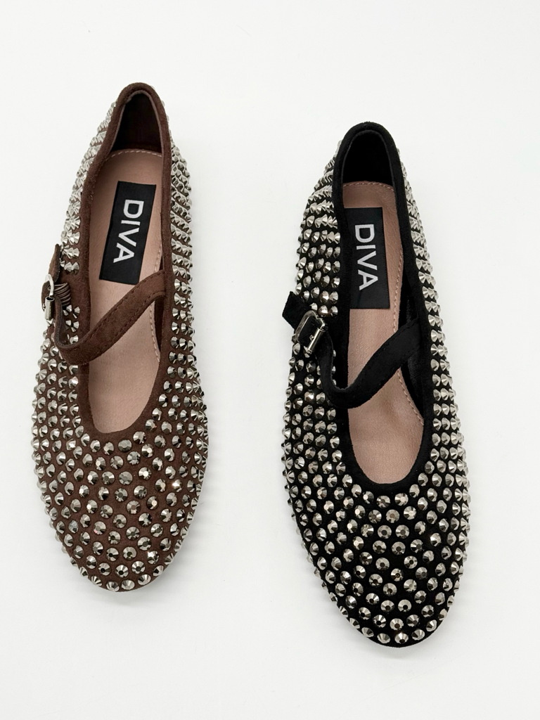 Ballerine strass j102