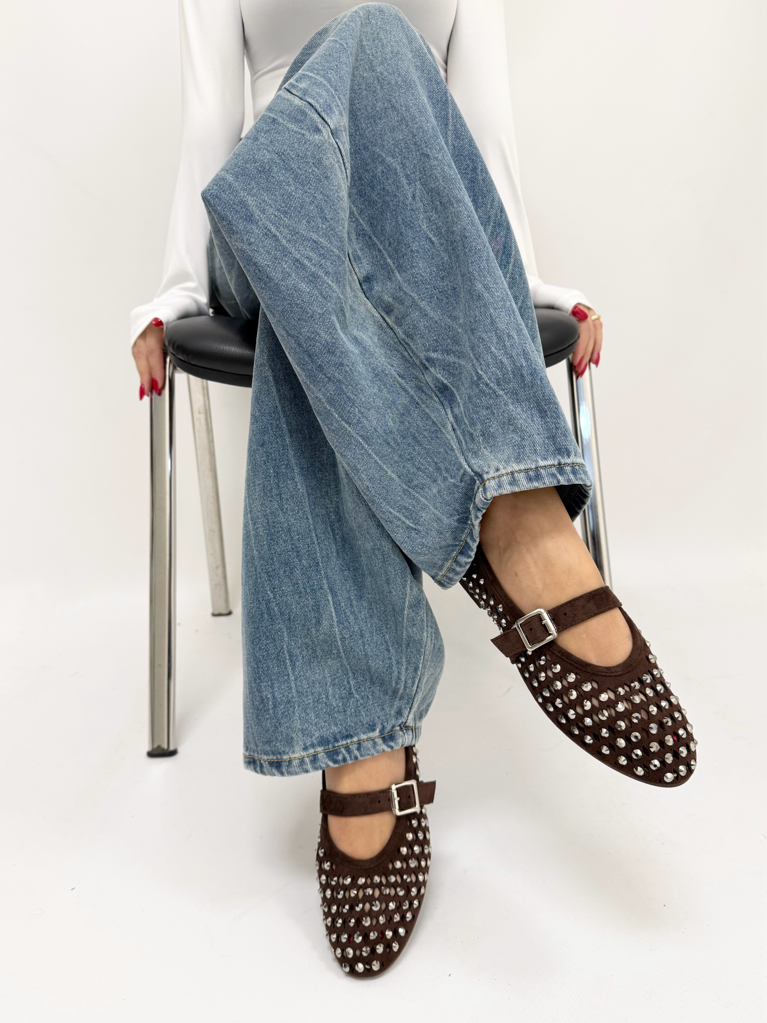 Ballerine strass ry108