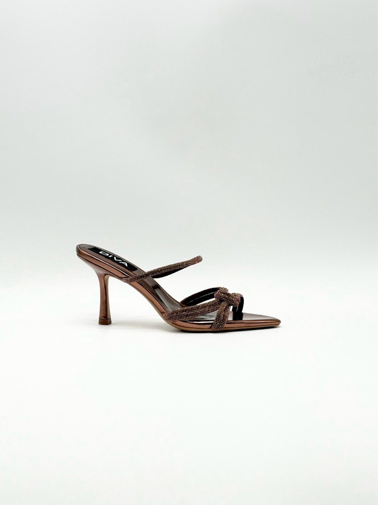 rhinestone mule sandals BOT07