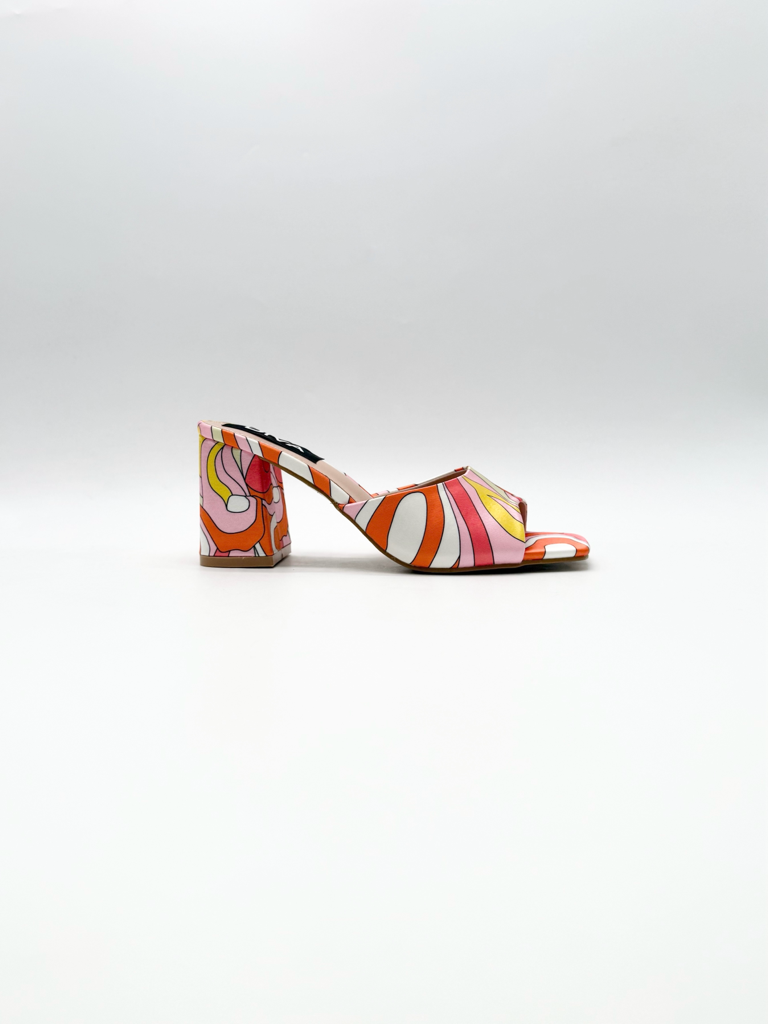 Sandali mules h8-3099|Colore:Arancione