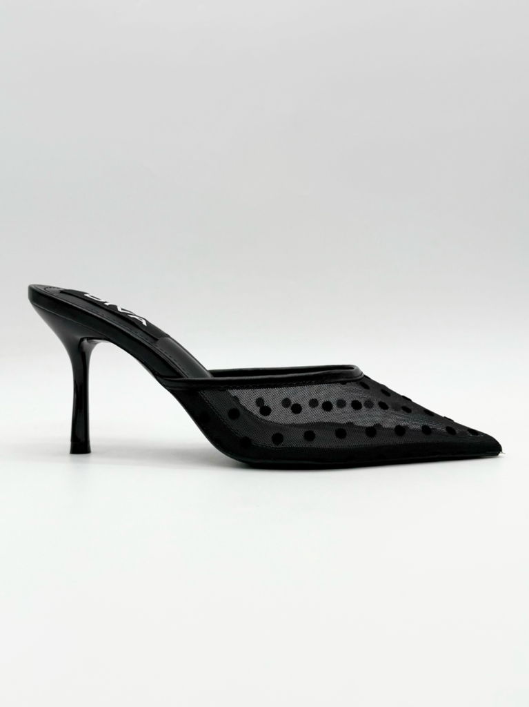 Decolletè mules pois H8-1093E