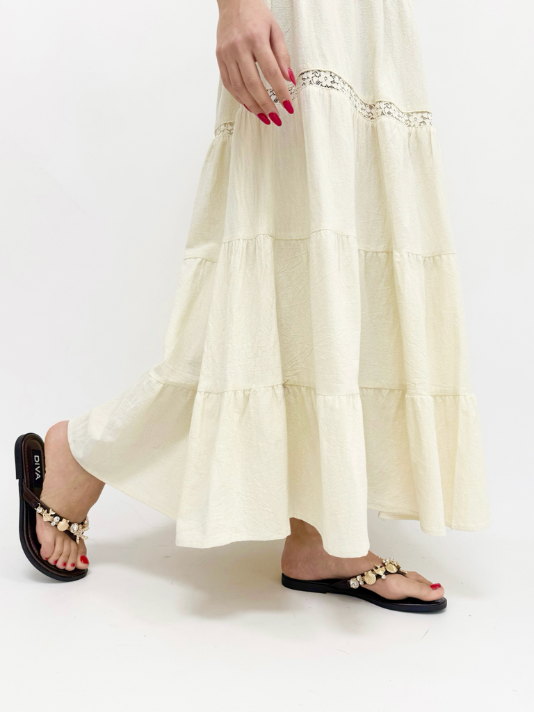 Sandali infradito applicazioni lg-8010