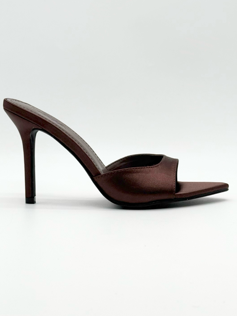 Sandali mules diva collection marsiglia |Colore:Marrone