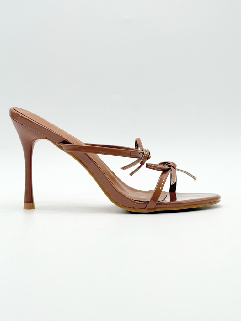 Sandali fiocco diva collection dame |Colore:Marrone