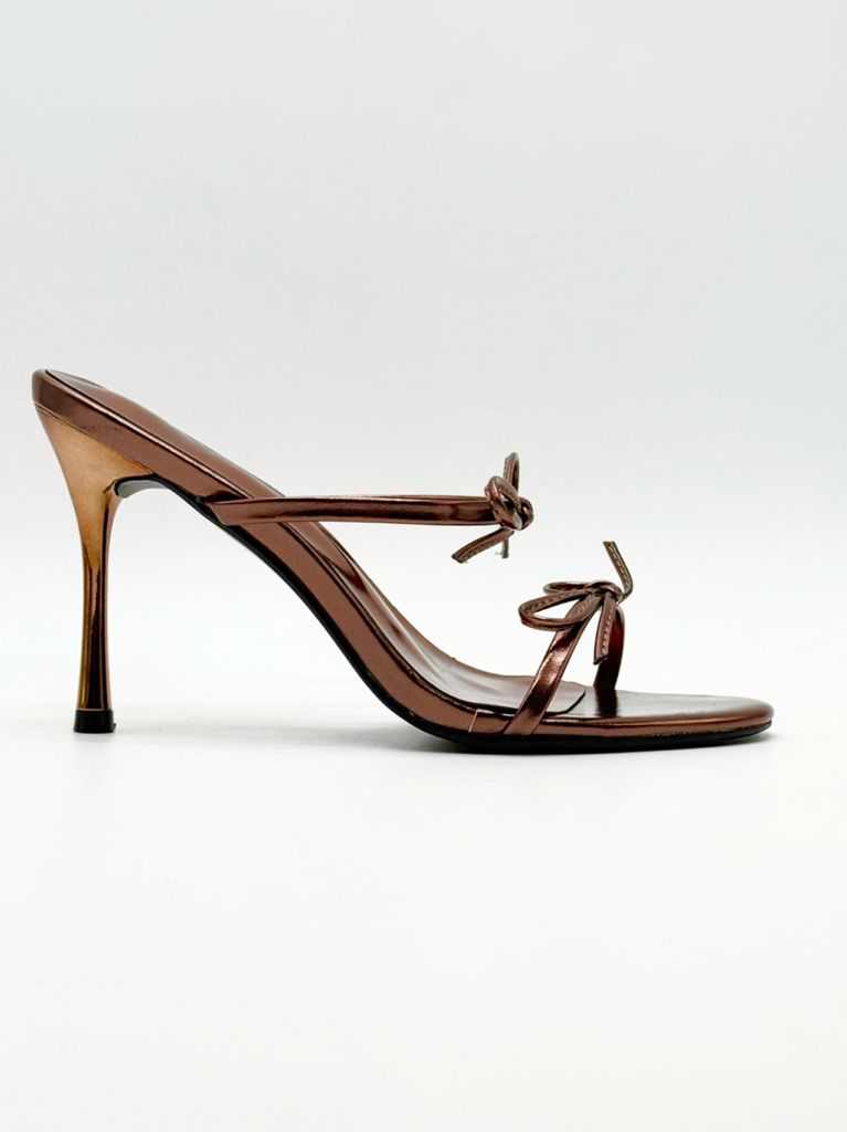 Sandali fiocco diva collection dame |Colore:Bronzo