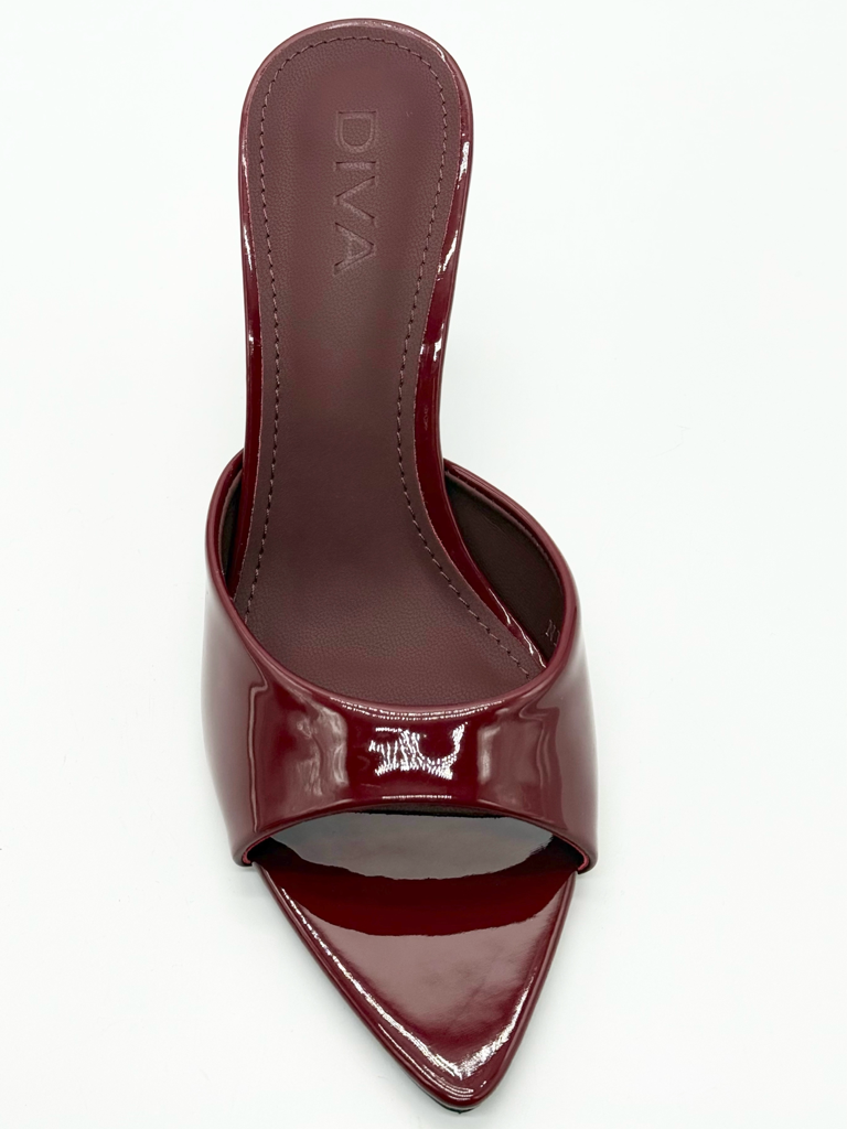 Sandali mules diva collection nizza|Colore:Bordeaux