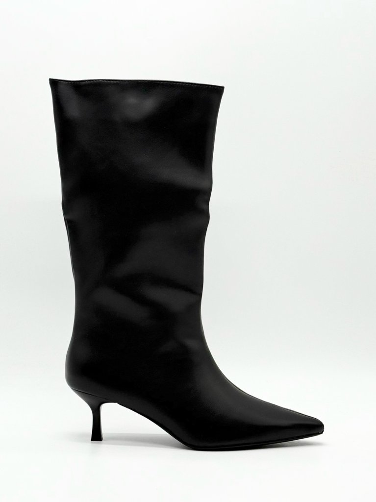 Stivali diva collection celine |Colore:Nero