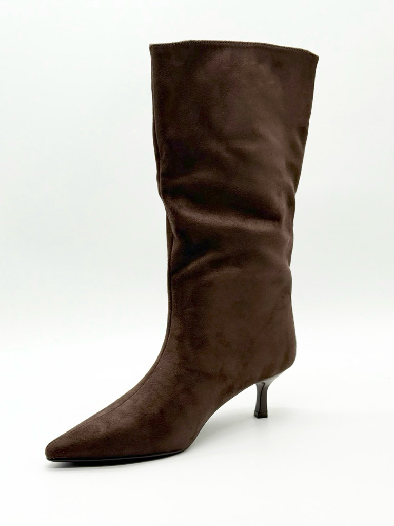 Stivali diva collection celine |Colore:Marrone