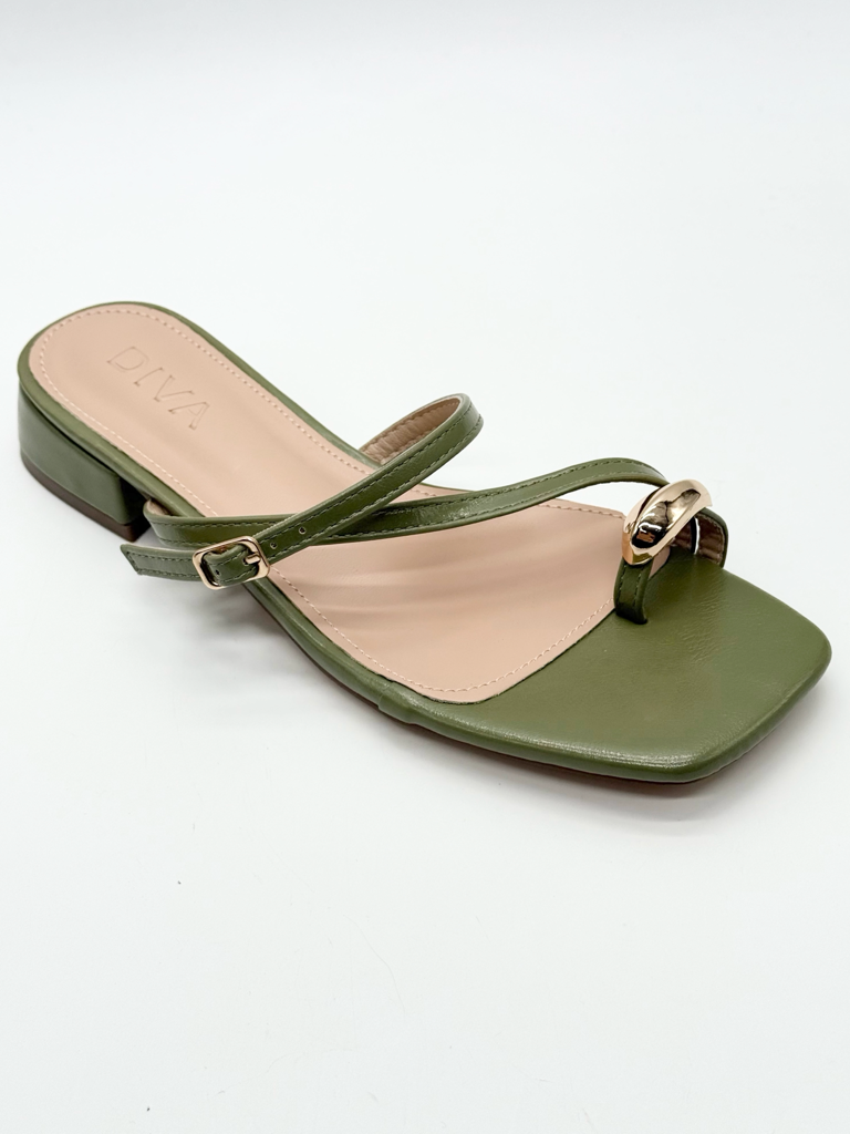 Sandali diva collection victoria |Colore:Verde