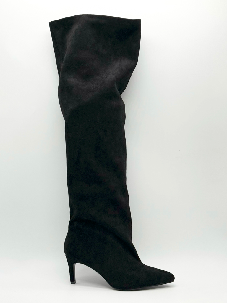Stivali gambale alto la3127|Colore:Nero