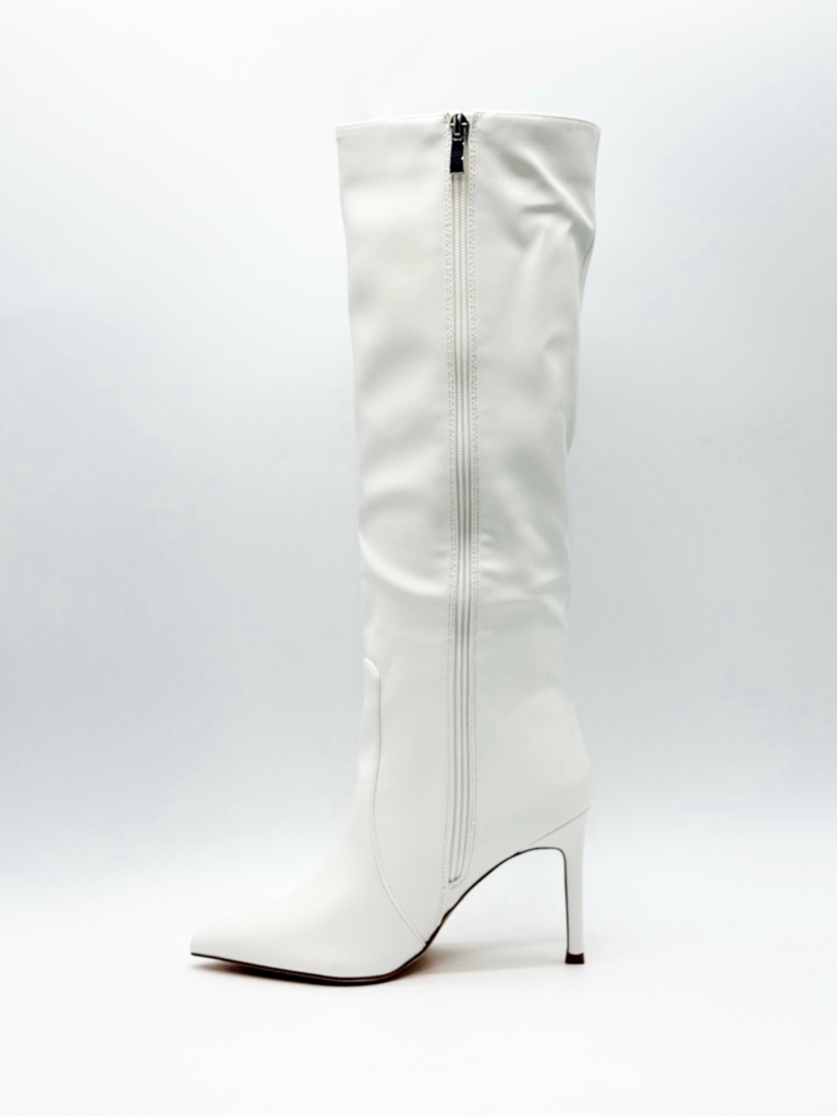 Stivali tacco X8191|Colore:Bianco