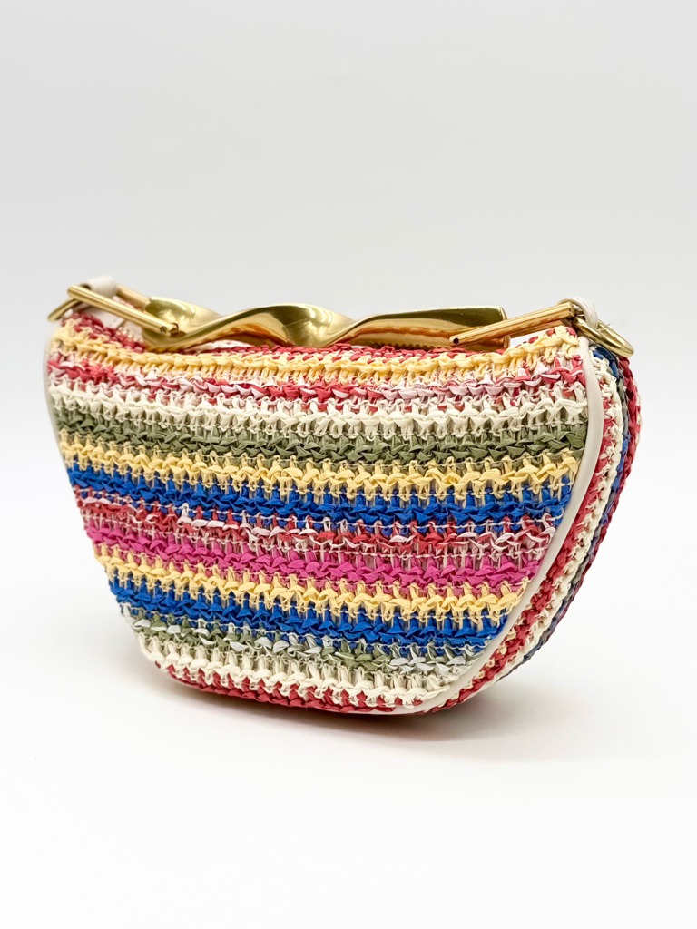 pochette paglia ra2327|Colore:Multicolore